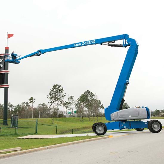 x135’ Rough-Terrain 4x4 Articulating Boom Lifts
