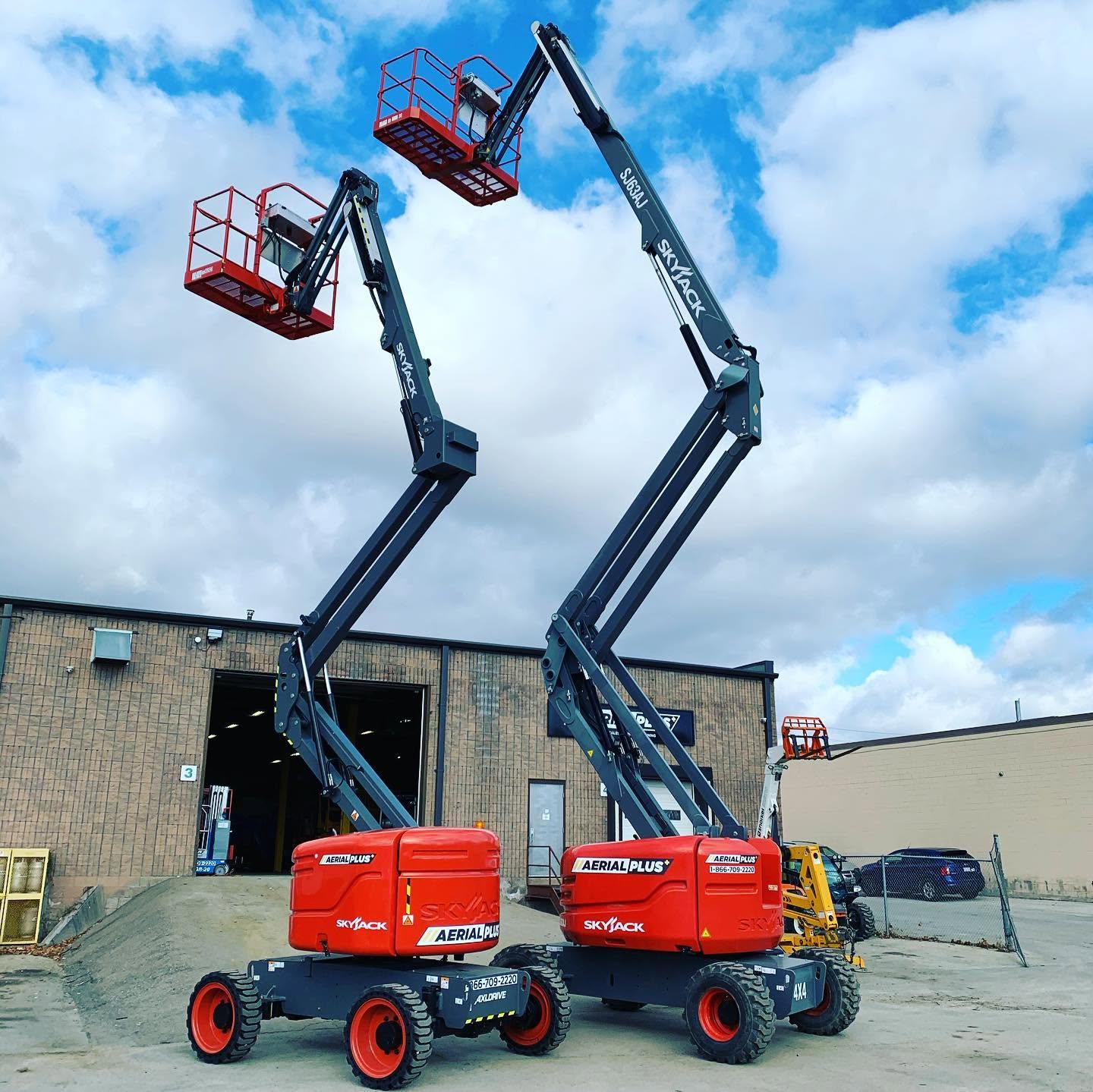 SJ63 AJ Articulating Boom Lift